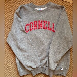 Cornell Gray Crewneck Sweatshirt Size Medium
